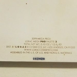 Lorac Mega pro 3 pallete